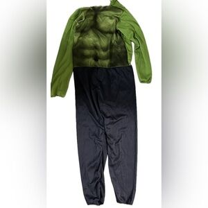 Hulk Costume Green and Black Costume Jumpsuit